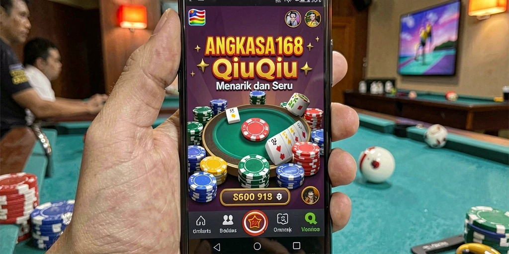 Gameplay QiuQiu yang seru dan kompetitif di ANGKASA168.