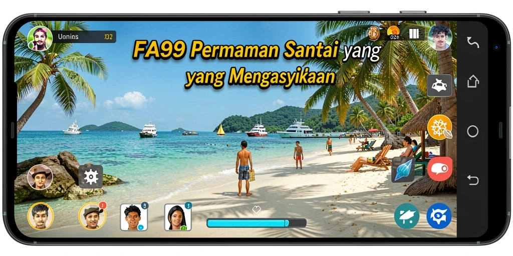 Screenshot gameplay FA99 yang menampilkan momen seru.