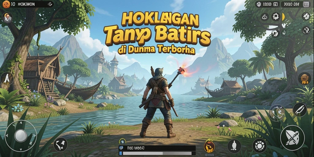 Pengalaman gameplay HOKIWON yang mendebarkan di dunia terbuka.