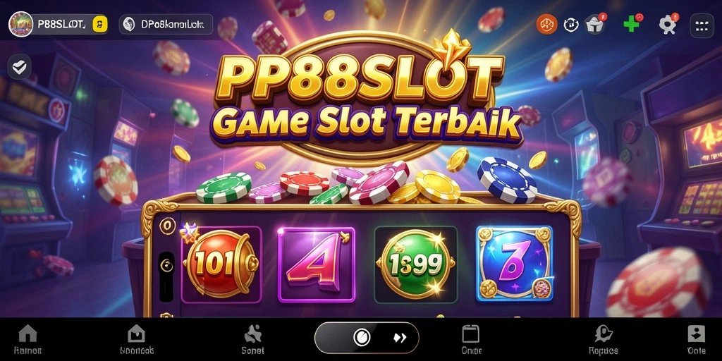 Tampilan gameplay seru dari PP88SLOT yang penuh warna.