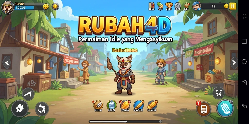 Gameplay RUBAH4D yang menarik dan santai.